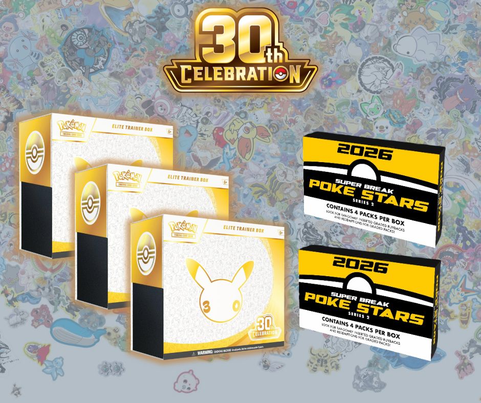 30th Celebration ETB + Poke Stars Mixer - PYE #1
