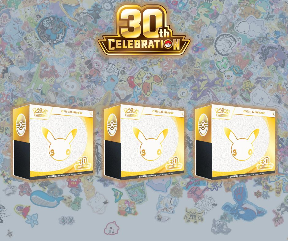 3x 30th Celebration ETB - PYE