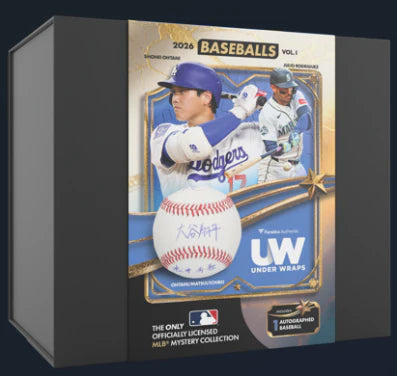 2026 Under Wraps MLB Baseballs Vol. 1