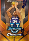 2022/23 Bowman University Chrome Basketball Blaster Box