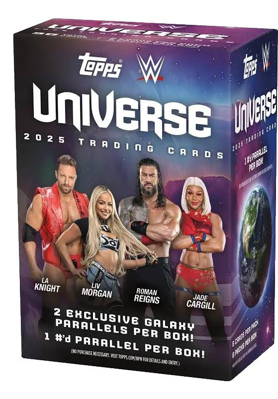 2025 Topps WWE Universe Wrestling Blaster Box