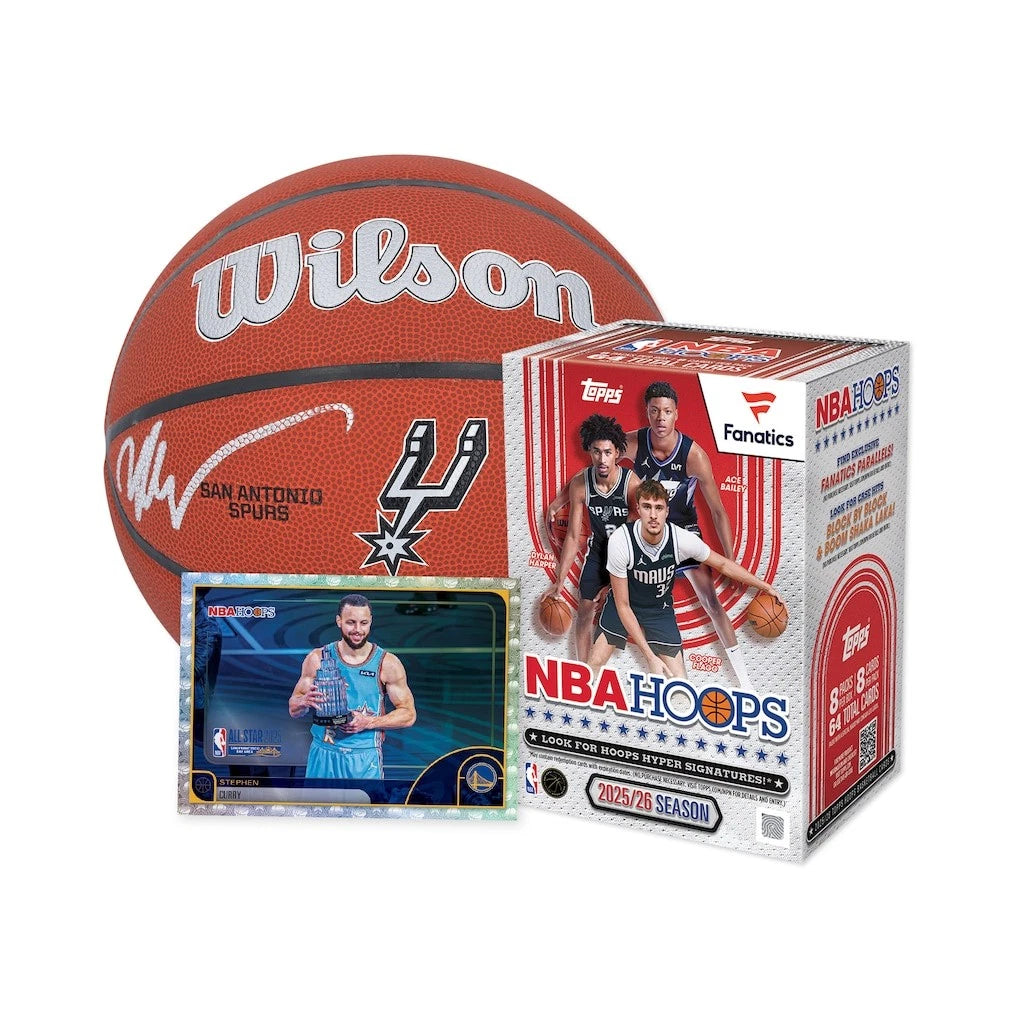 2025/26 Topps Hoops Basketball Fanatics Exclusive Blaster Box