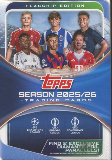 2025/26 Topps UEFA Club Competitions Soccer Hanger Box