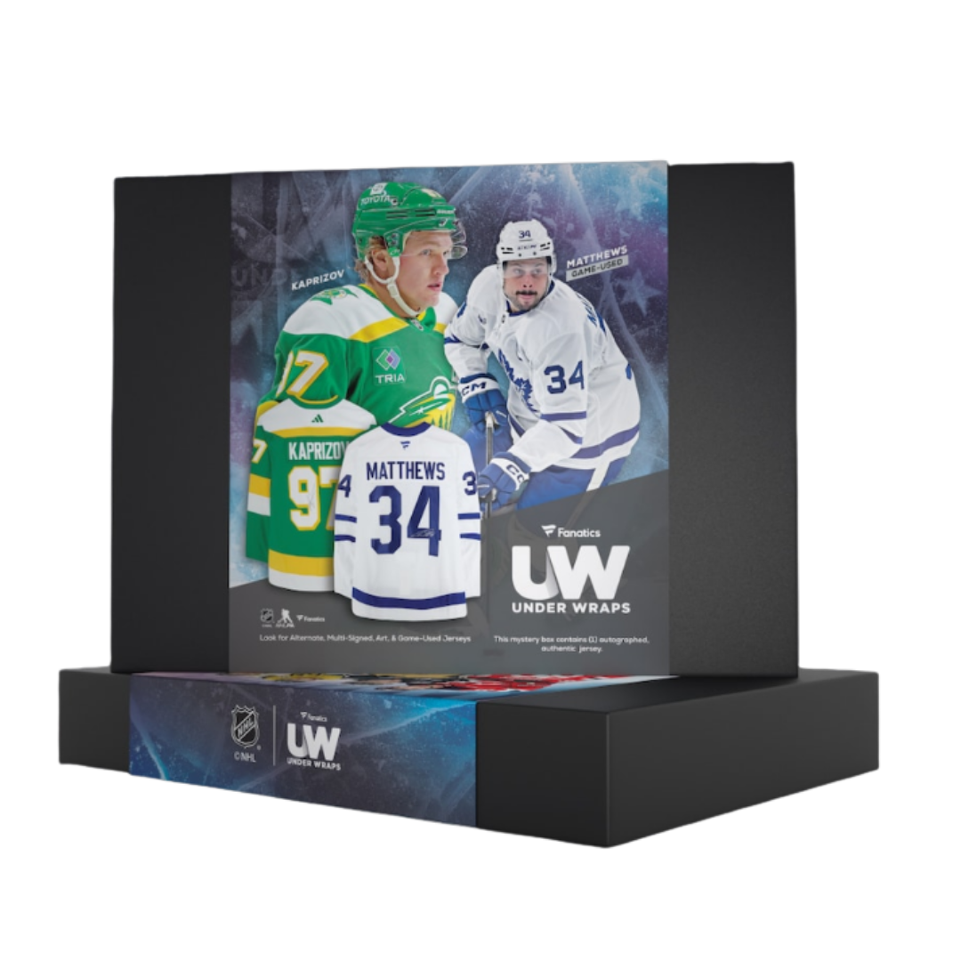 2025 Fanatics Under Wraps NHL Hockey Autographed Jersey Box