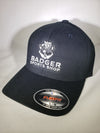 Black Fitted Hat - Badger Sports Shop
