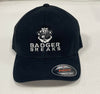 Badger Breaks Black Fitted Hat