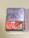 Ultra Pro 3" X 4" Clear Regular Toploader 25ct
