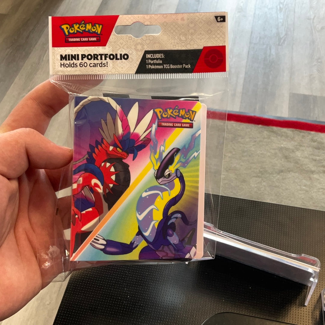 Pokemon Scarlet & Violet Mini Portfolio Pokemon Scarlet & Violet Mini Portfolio